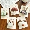 New Korean-style cartoon animal fabric cotton-padded handcrafted cute hair clips, versatile for children, duckbeak clips, bangs clips, side clips Application Scenario